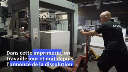 Bulletins de vote: des imprimeurs travailleront nuit et jour jusqu'à mardi