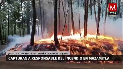 Cae presunto responsable de incendio forestal en Mazamitla, Jalisco