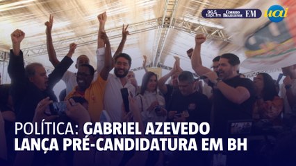Gabriel Azevedo lança pré candidatura à prefeitura de BH