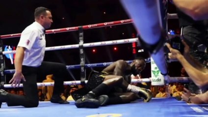 Zhilei Zhang acaba con Deontay Wilder en 5 rondas