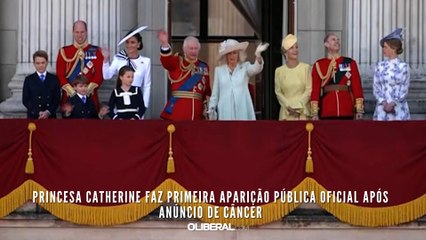 Princesa Catherine faz primeira aparição pública oficial após anúncio de câncer