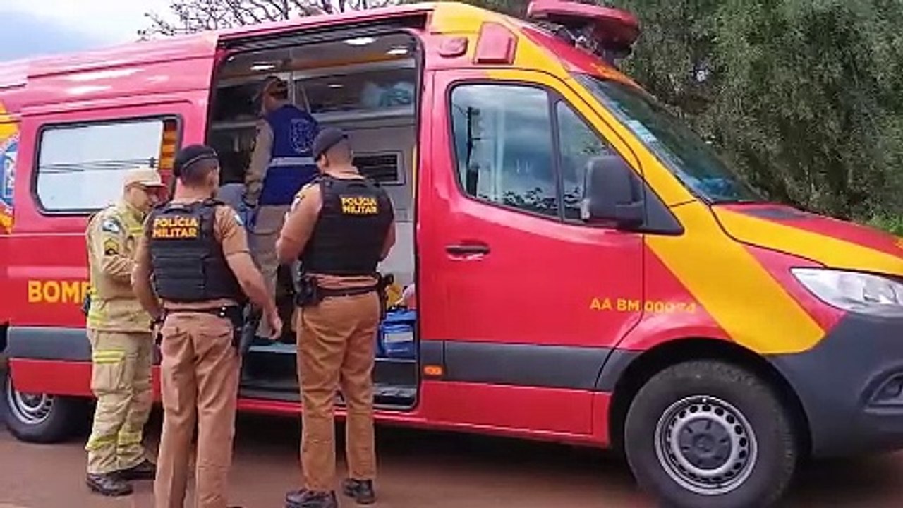 Homem leva facãozada na cabeça após briga de tr...