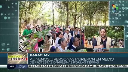 12 años de la masacre de Curuguaty en Paraguay