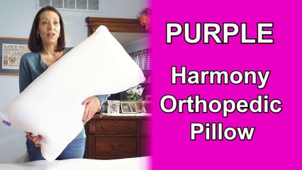 The very comfortable HARMONY orthopedic pillow by the PURPLE company. A MUST SEE!!