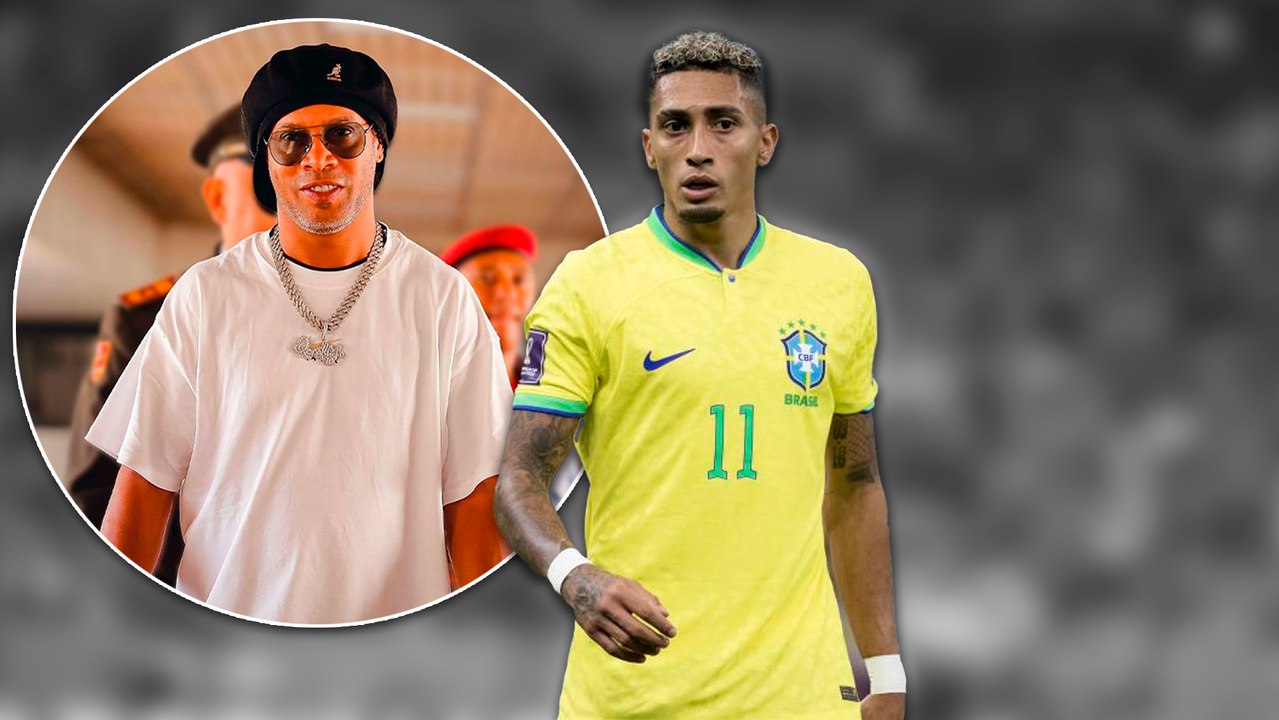 Raphinha responde a Ronaldinho: "Le pidió a Vinícius boletos para ir a  vernos" - Vídeo Dailymotion