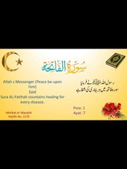 Surah Fateha only Englisch translation