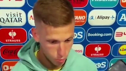 Dani Olmo: "Estamos contentos de haber ganado, pero lo más difícil es repetirlo contra Italia"
