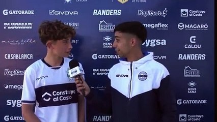 Gianluca Casco, el hijo de Milton, tras el golazo en las inferiores de Gimnasia