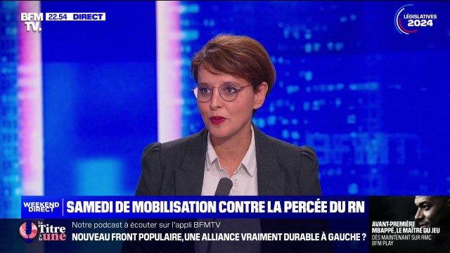 Najat Vallaud-Belkacem dénonce le chaos qu'a créé le président de la République avec cette dissolution express