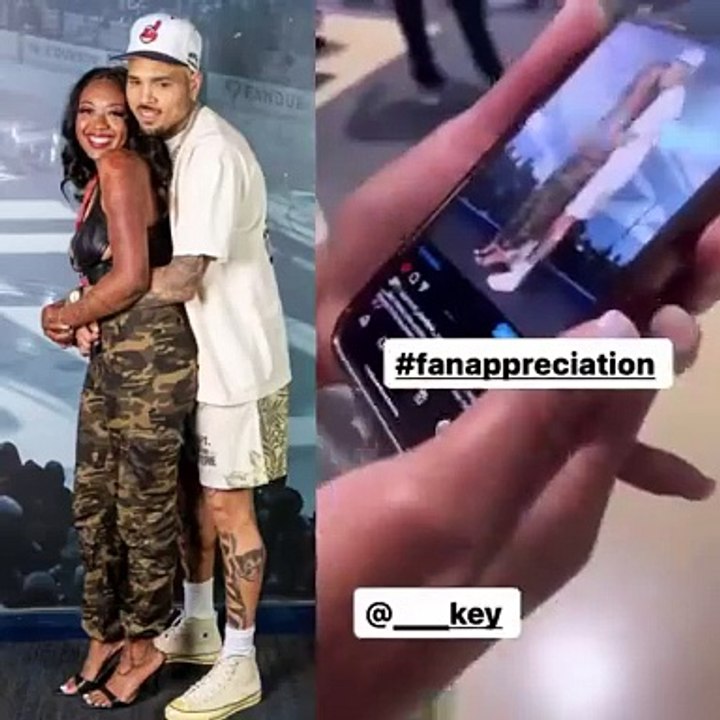 Woman says her boyfriend broke up with her because she went to a Chris Brown “Meet-&-Greet” and took a picture with him.