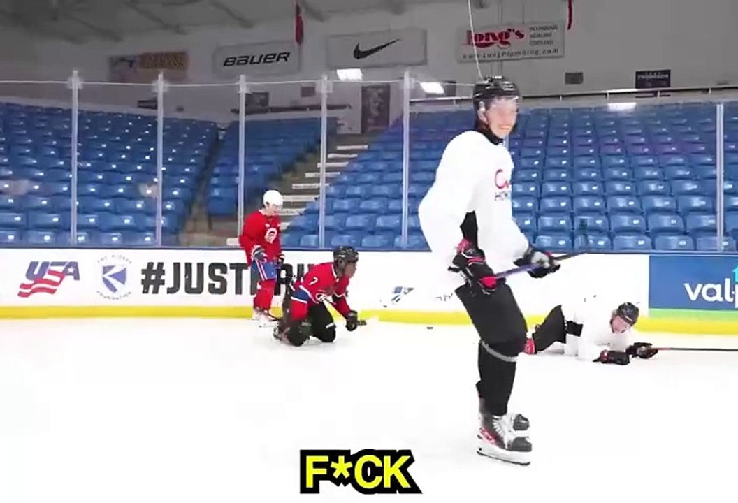 IShowSpeed gets into a hockey fight with the Montreal Canadiens
