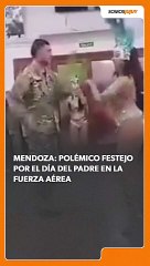 Polémico festejo de la fuerza aerea por el Día del Padre