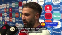 Espagne - Carvajal très heureux : “Le premier match d'une compétition est toujours important”