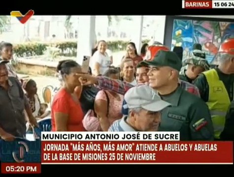 Barinas | Jornada Más Años, Más Amor favoreció a abuelos y abuelas del mun. Antonio José de Sucre