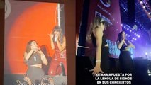 Aitana revienta la industria musical; la española apuesta por lenguaje de señas en sus conciertos