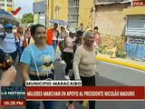 Mujeres zulianas marchan en respaldo al presidente Nicolás Maduro