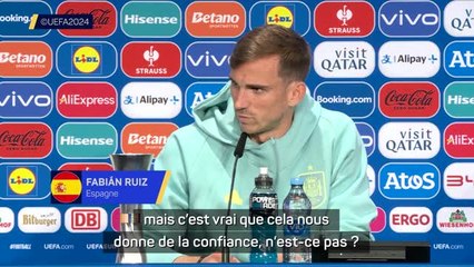 Espagne - Ruiz : “Cela nous donne de la confiance”