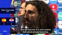 Spain are always among Euros favourites - Cucurella