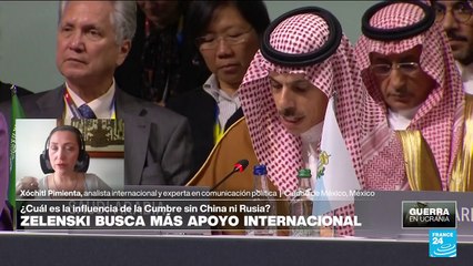 Xóchitl Pimienta: "Cumbre para la Paz tiene impacto internacional, pero no en Consejo de Seguridad"