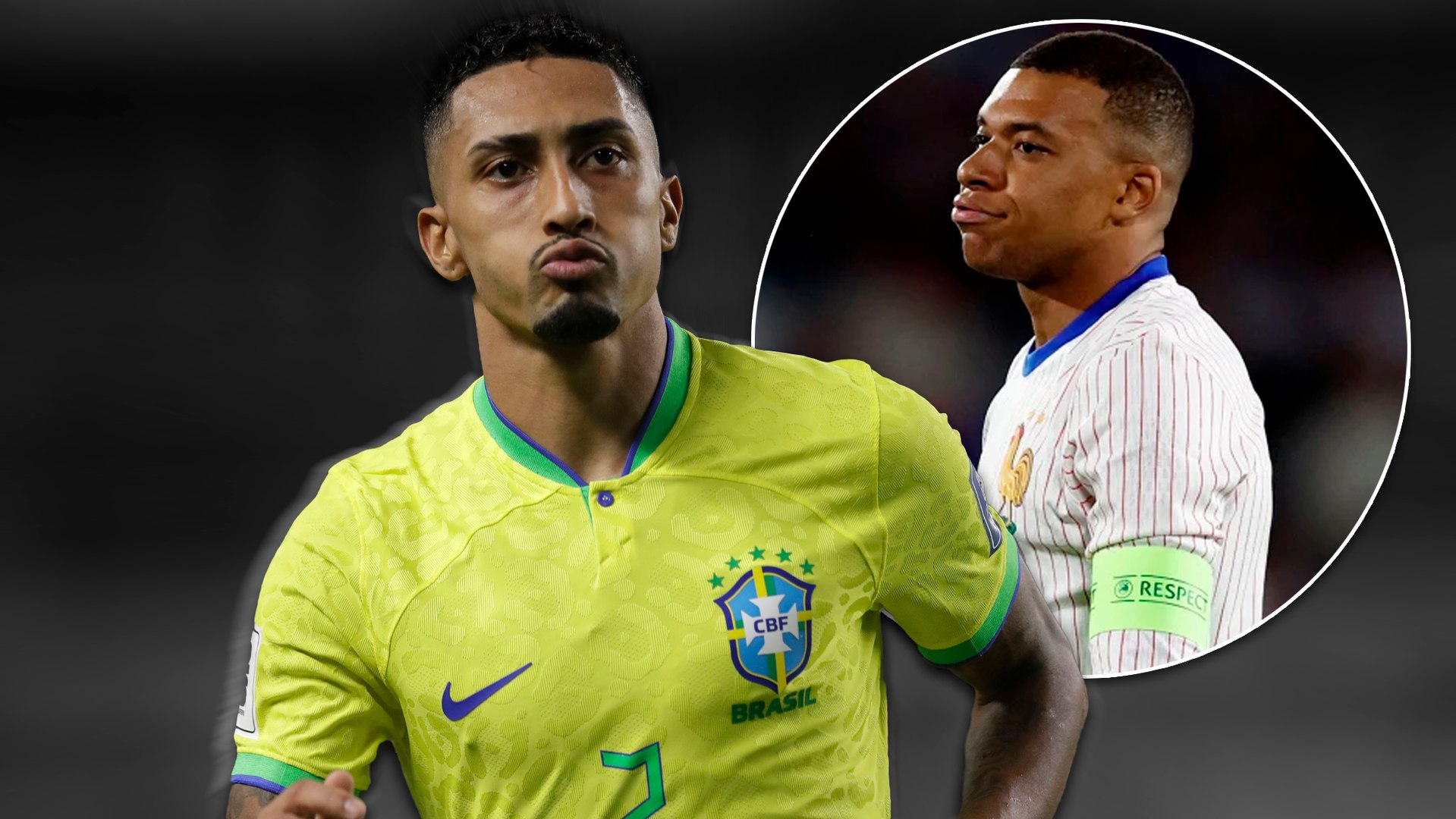 Raphinha revira a Mbappé: 