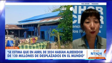 "Desde hace 12 años se bate un récord anual en desplazamiento mundial": vocera de ACNUR sobre la crisis de refugiados en el mundo
