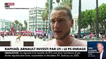 Raphaël Arnault,  le leader - fiché S - de la Jeune Garde, mouvement violent d’extrême gauche, et proche de Jean-Luc Mélenchon, est parachuté à Avignon