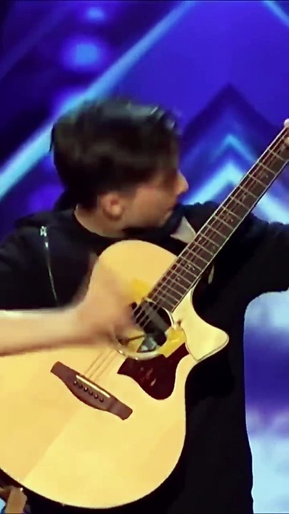 When a guitarist joins America’s Got Talent…