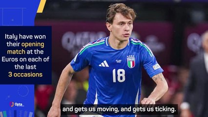 'Gets us ticking' - Spalletti praises Barella's performance against Albania