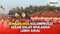 Menyesuaikan Arab Saudi, Ratusan Jemaah MTA Kulonprogo Yogyakarta Gelar Salat Iduladha Hari Ini