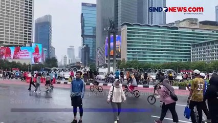 Besok Iduladha, Warga Jakarta Masih Padati CFD Thamrin untuk Olahraga