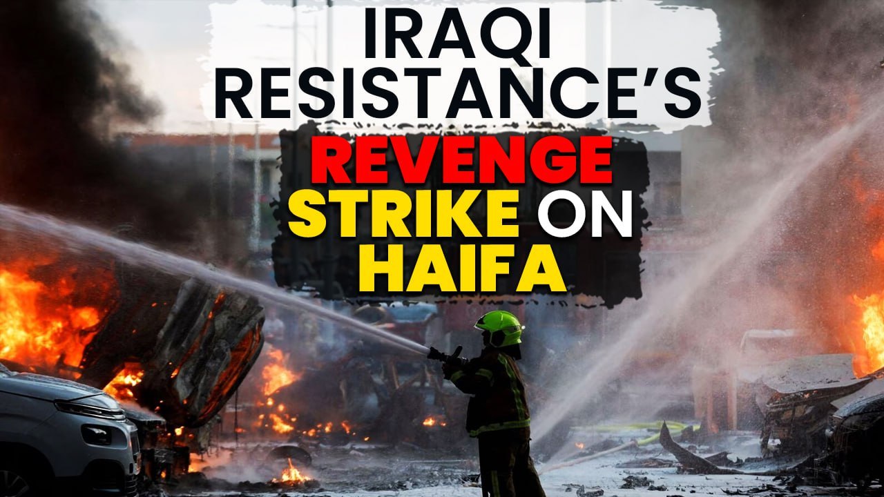 Haifa in Flames: Iraqi Resistance Fires Arqab Missile on Haifa Port Days After Hezbollah’s Attack