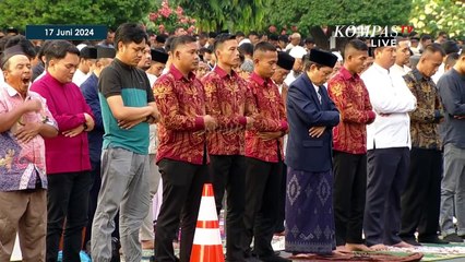 Download Video: [FULL] Momen Presiden Jokowi dan Ibu Negara Iriana Salat Iduladha di Semarang