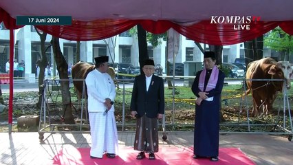 [FULL] Kata Wapres Ma'ruf Amin Usai Gelar Salat Iduladha di Masjid Istiqlal Jakarta