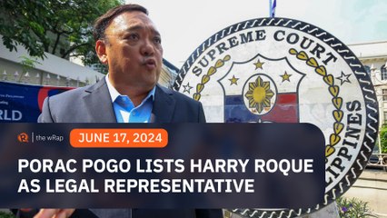 ‘No idea why’: Porac POGO lists Harry Roque as legal representative
