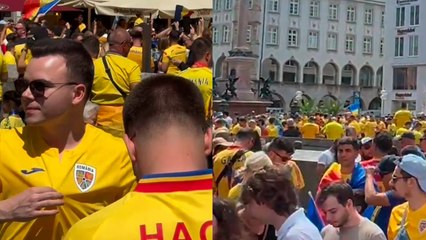 Eurocopa 2024: Los aficionados rumanos "invaden" Alemania