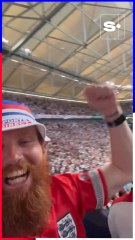 Ce supporter Anglais décide de se rendre à chaque match...en courant