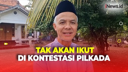 Fokus Bantu PDIP, Ganjar Tegaskan Tak akan Ikut dalam Kontestasi Pilkada Serentak 2024