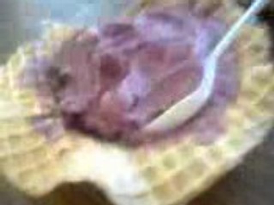 Ice cream on my bday
