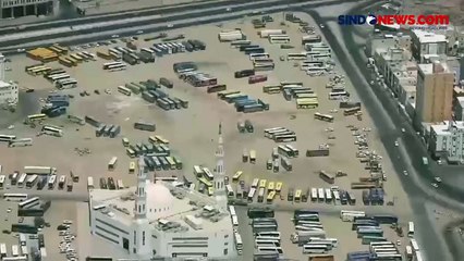 Melihat Suasana Kota Makkah dari Udara pada Musim Haji 2024