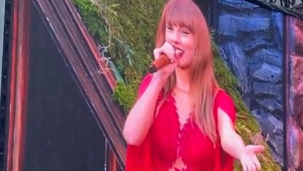 Taylor Swift acknowledges Anfield crowd after huge Eras Tour ovation: ‘I love you’