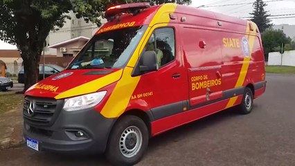 Jovem de 26 anos é encaminhado à UPA após acidente no Alto Alegre
