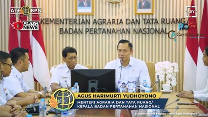 Jadi Tanda Selesainya Konflik Lahan, Kini Kementerian ATR BPN Resmi Serahkan Sertifikat Hak Pengelolaan Tanah Kepada PT. KAI