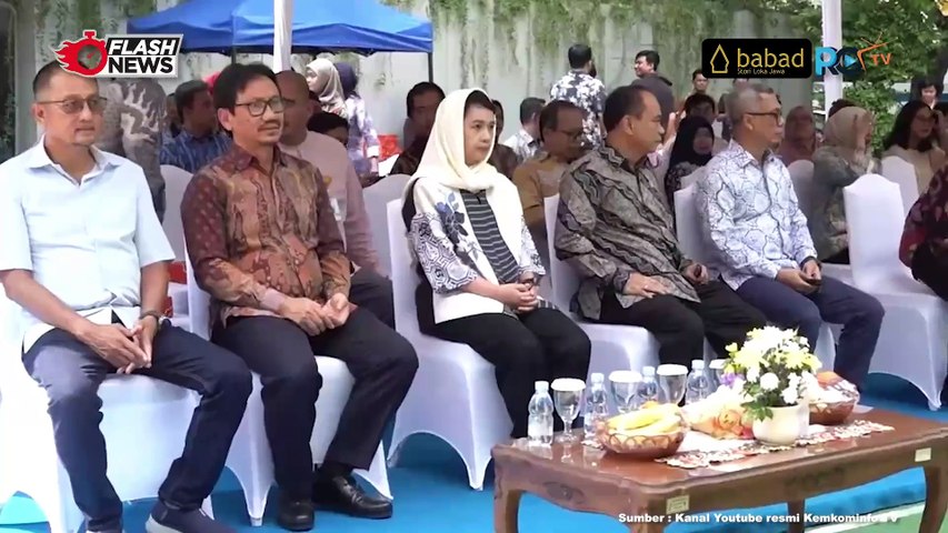 Menkominfo Budi Arie Setiadi Lakukan Penyerahan Hewan Qurban Idul Adha 2024 Secara Simbolik