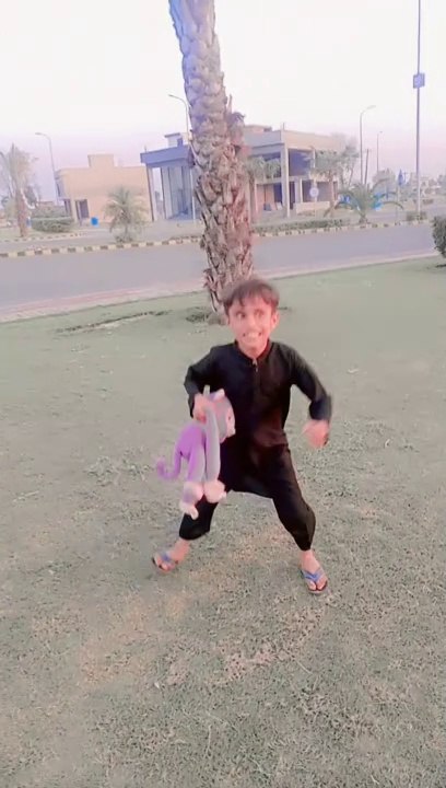 Cute Ayan playing