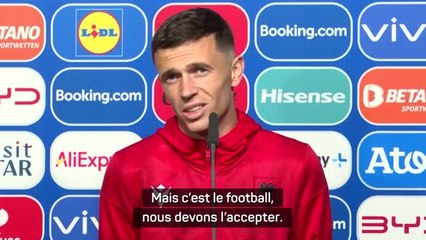 Albanie - Asani : "C'est le football, nous devons l'accepter"