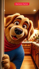 a dog quest to steal treats from the kitchen/The Great Treat Heist: One Dog's Daring Mission for Deliciousness