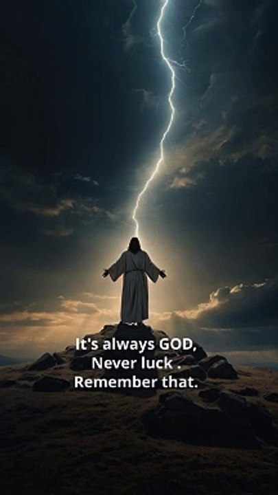 Its always god
