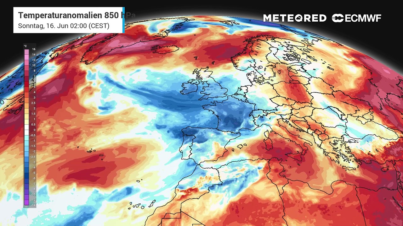 Von der Schafskälte direkt in die Hitze! Regional sind nächste Woche mehr als 30 Grad möglich!