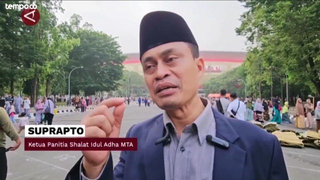 Jamaah Majlis Tafsir Al-Quran Solo Gelar Shalat Idul Adha
