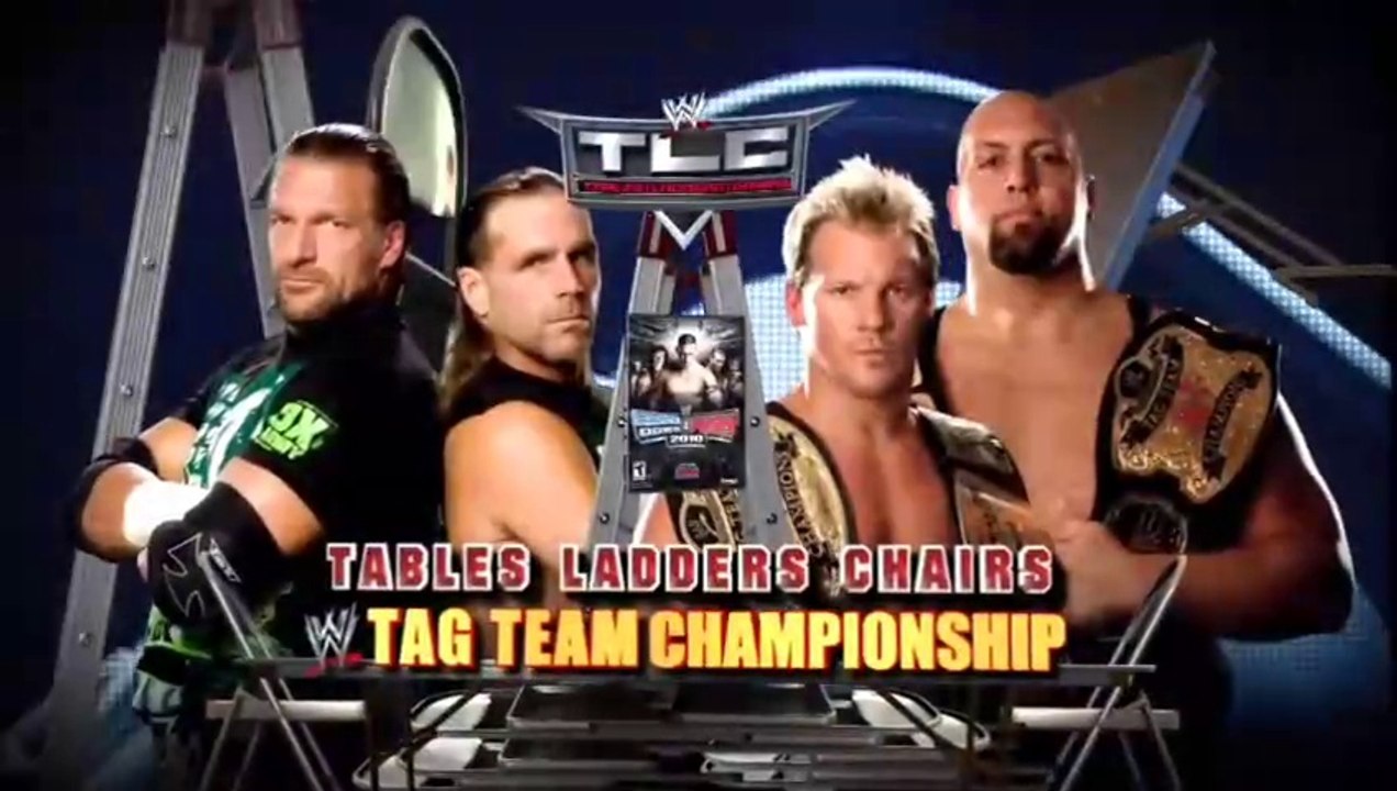 WWE TLC 2009 - DX vs Chris Jericho & Big Show (TLC Match, Unified WWE ...